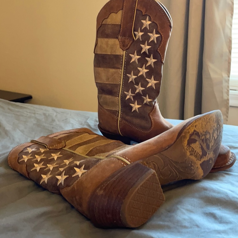 American flag cowboy boots